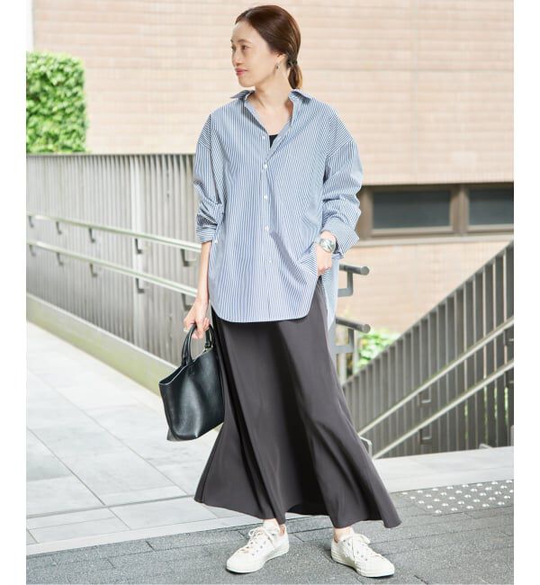 SLOBE IENA「《UVカット》ポプリン2WAYシャツ」|シャツ・ブラウス|