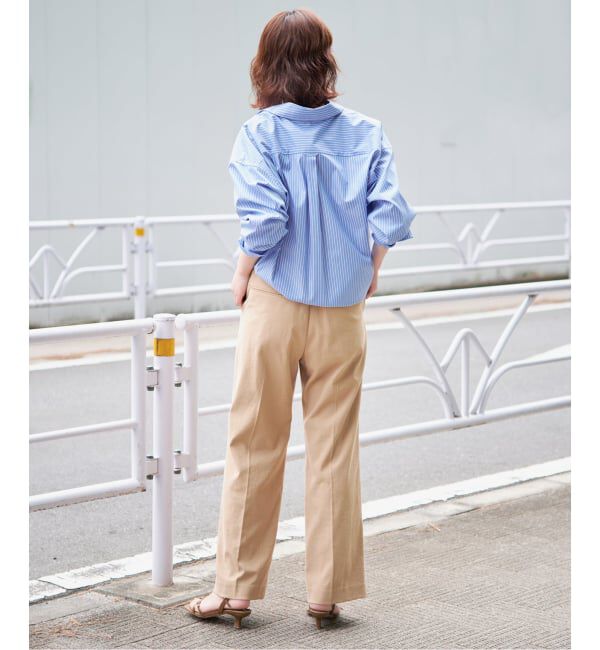 SLOBE IENA「《UVカット》ポプリン2WAYシャツ」|シャツ・ブラウス|