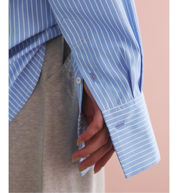 SLOBE IENA「《UVカット》ポプリン2WAYシャツ」|シャツ・ブラウス|