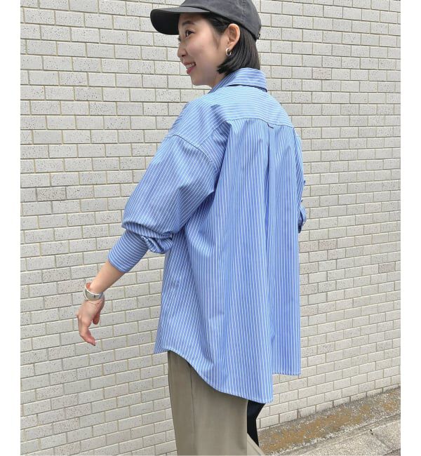 SLOBE IENA「《UVカット》ポプリン2WAYシャツ」|シャツ・ブラウス|