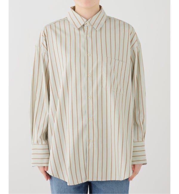 SLOBE IENA「《UVカット》ポプリン2WAYシャツ」|シャツ・ブラウス|