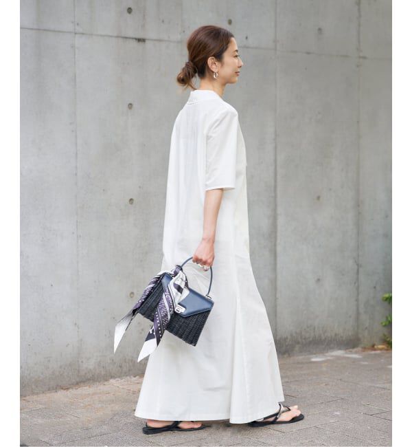 VERMEIL par iena「Cotton Linen Flare Dress」|ワンピース|