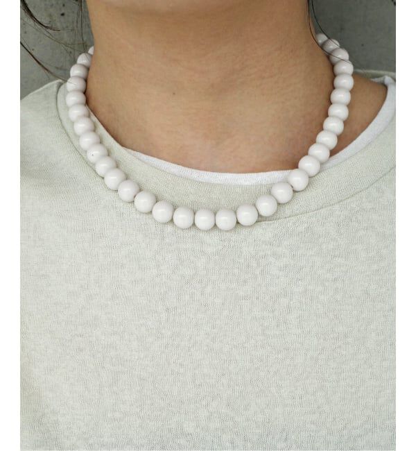 SLOBE IENA「mabel/マベル SLOBE別注 ビーズネックレス」|ネックレス|