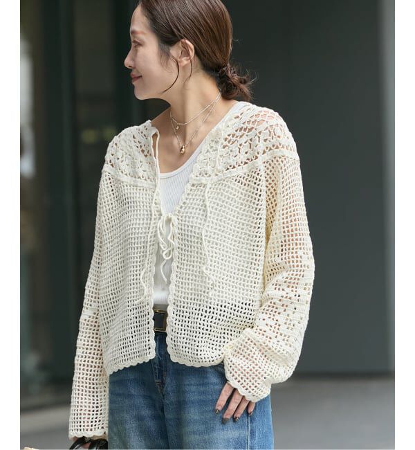 JOURNAL STANDARD「CROCHET 2WAY プルオーバー」|ニット・セーター|
