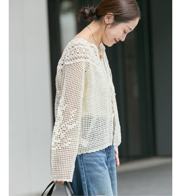 JOURNAL STANDARD「CROCHET 2WAY プルオーバー」|ニット・セーター|