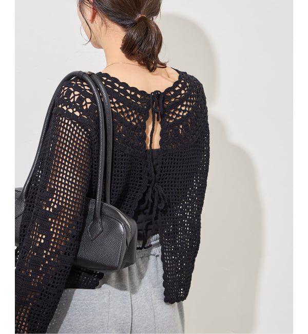 JOURNAL STANDARD「CROCHET 2WAY プルオーバー」|ニット・セーター|