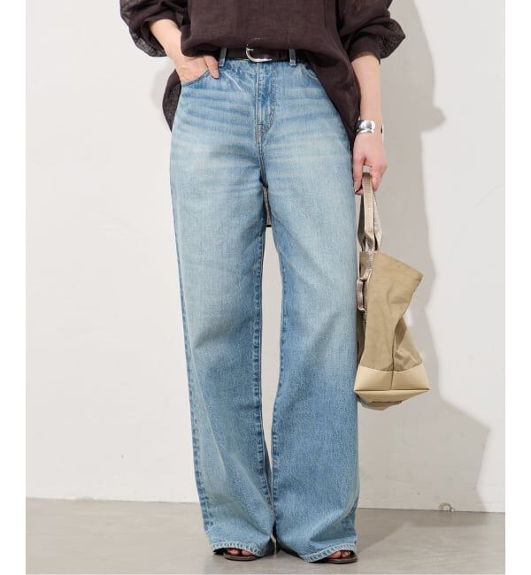 JOURNAL STANDARD「《追加》12.5oz WIDE LEG DENIM」|デニム|ブルー