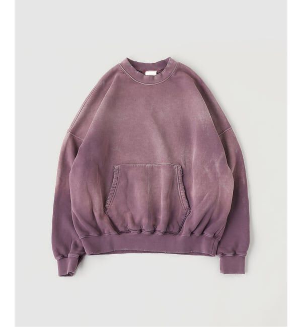 JOURNAL STANDARD「MOOJI MOOJI / ム―ジ ム―ジ オーバーサイズ カンガルーポケット スウェット」|スウェット・ジャージ|パープル