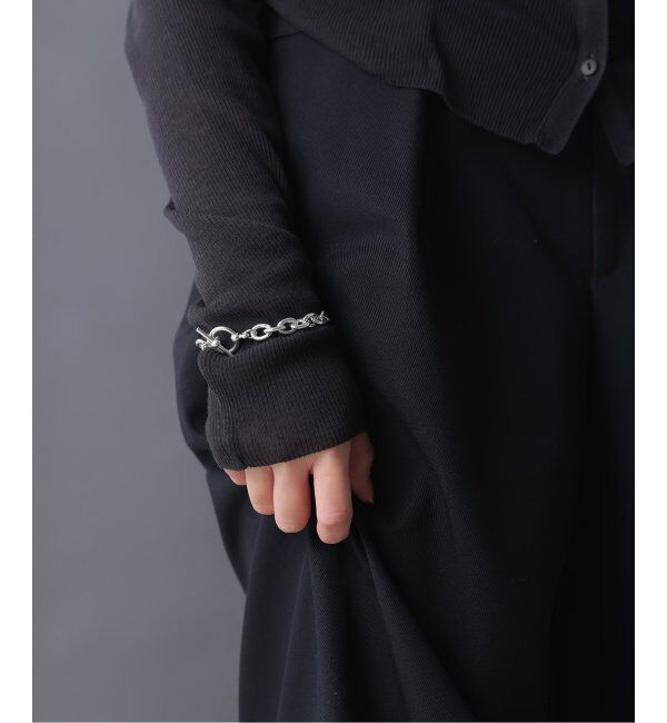 Spick and Span「【SAMH by LILAS】ボリュームチェーンブレスレット SV」|ブレスレット・バングル|