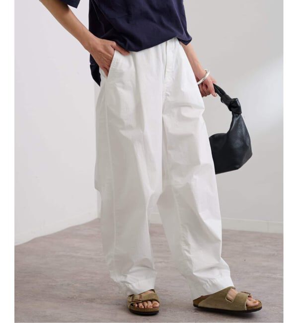 FRAMeWORK「≪新色 / 追加≫コットンイージータックバレルパンツ」|その他|