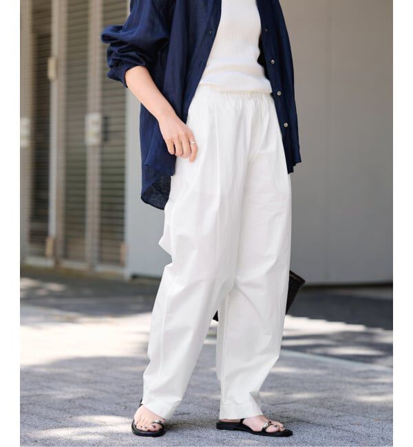 FRAMeWORK「≪新色 / 追加≫コットンイージータックバレルパンツ」|その他|