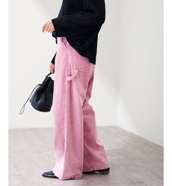 FRAMeWORK「コーデュロイペインターパンツ」|その他|ピンク