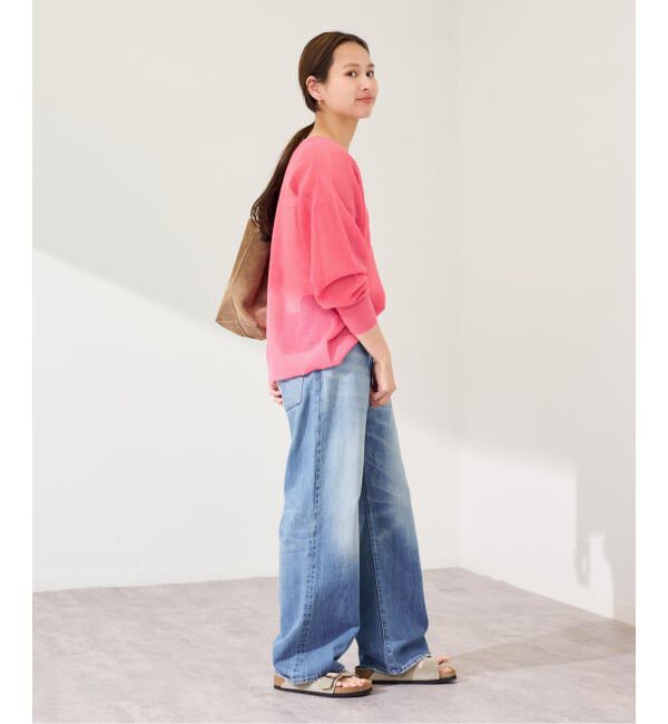 FRAMeWORK「シアーアゼVネックプルオーバー」|ニット・セーター|