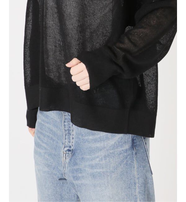 FRAMeWORK「シアーアゼVネックプルオーバー」|ニット・セーター|