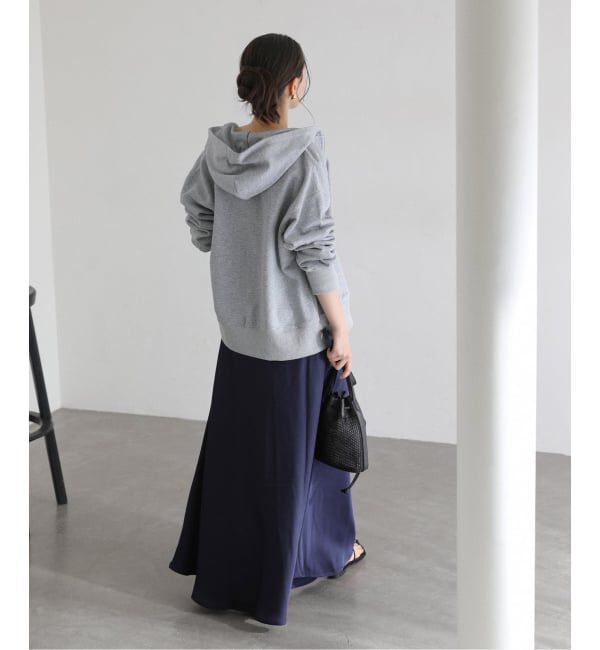  「GREEN BUTTER/グリーンバター シルキーUネックドレス」|ワンピース|