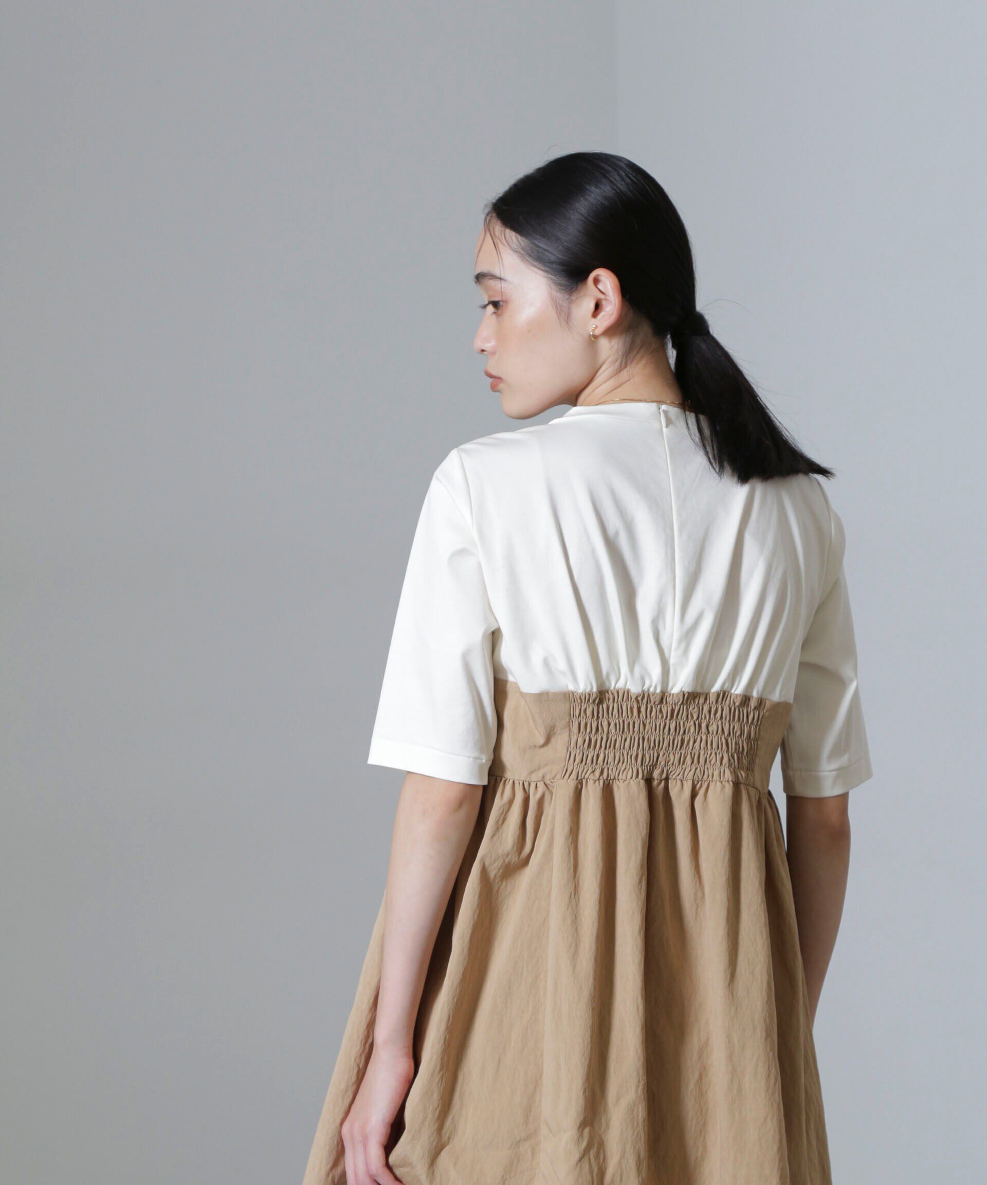 nano･universe「ビスチェコンビギャザートップス」|Tシャツ・カットソー|