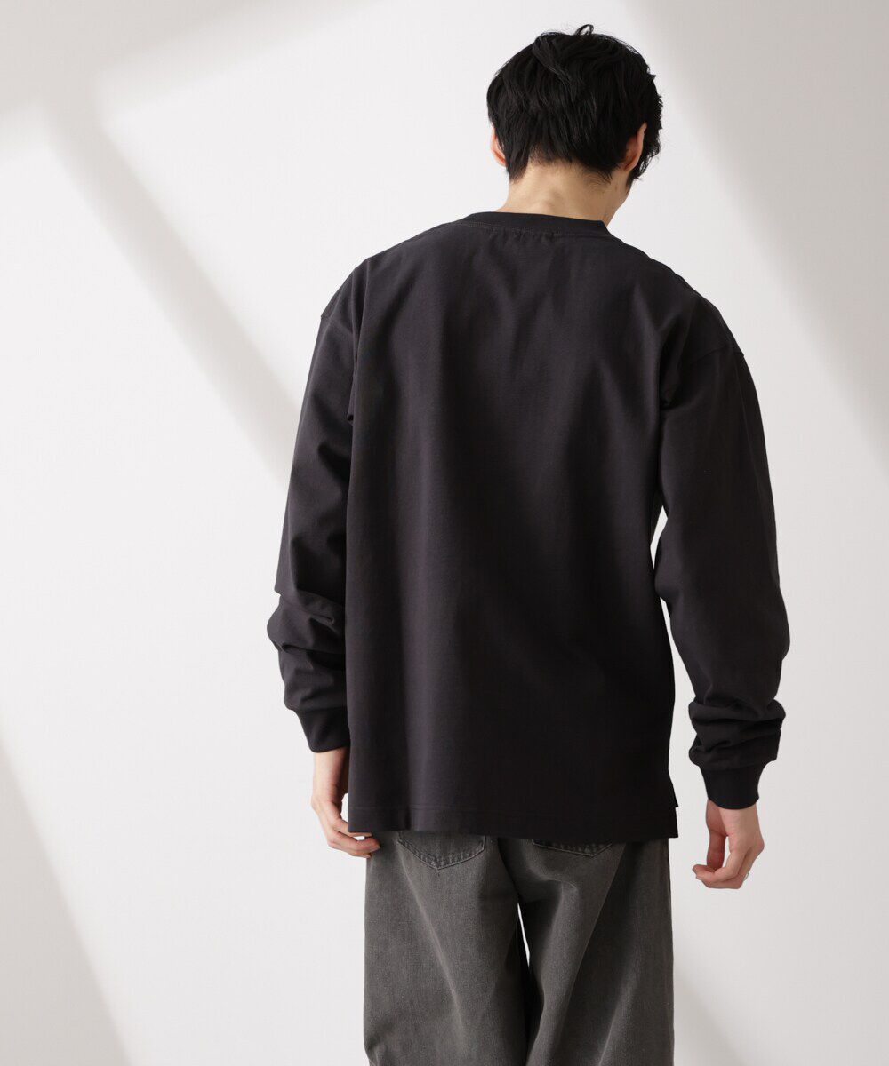 nano･universe「ヘビーオンスBigTシャツ 長袖」|Tシャツ・カットソー|