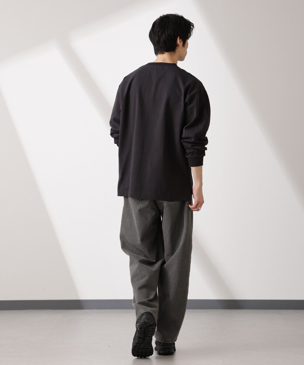 nano･universe「ヘビーオンスBigTシャツ 長袖」|Tシャツ・カットソー|