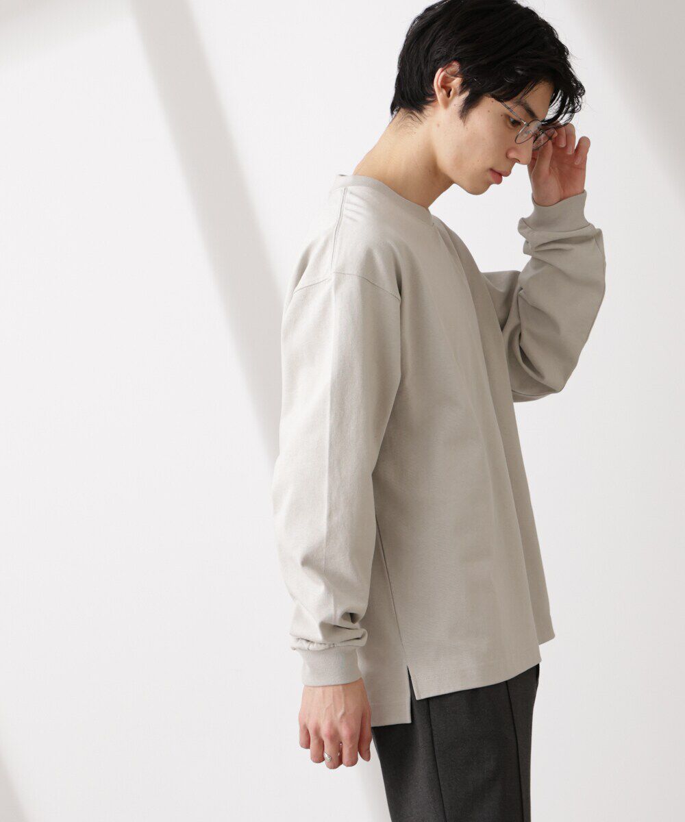 nano･universe「ヘビーオンスBigTシャツ 長袖」|Tシャツ・カットソー|