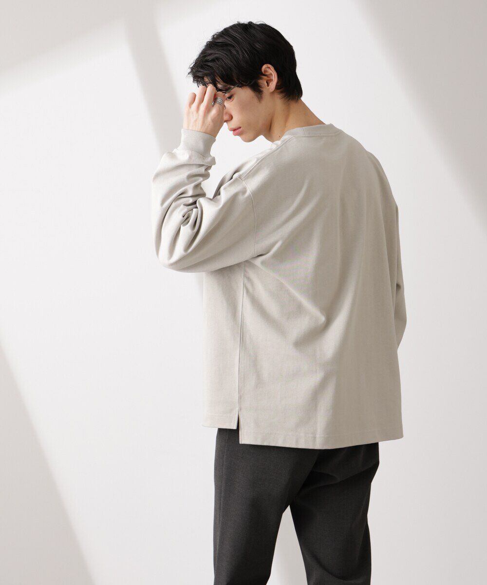 nano･universe「ヘビーオンスBigTシャツ 長袖」|Tシャツ・カットソー|