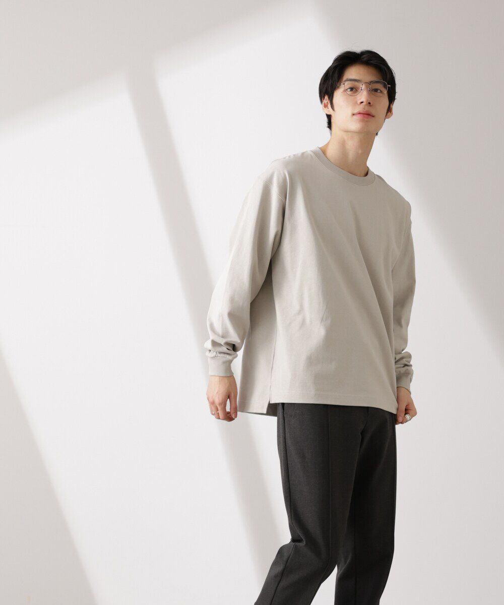 nano･universe「ヘビーオンスBigTシャツ 長袖」|Tシャツ・カットソー|