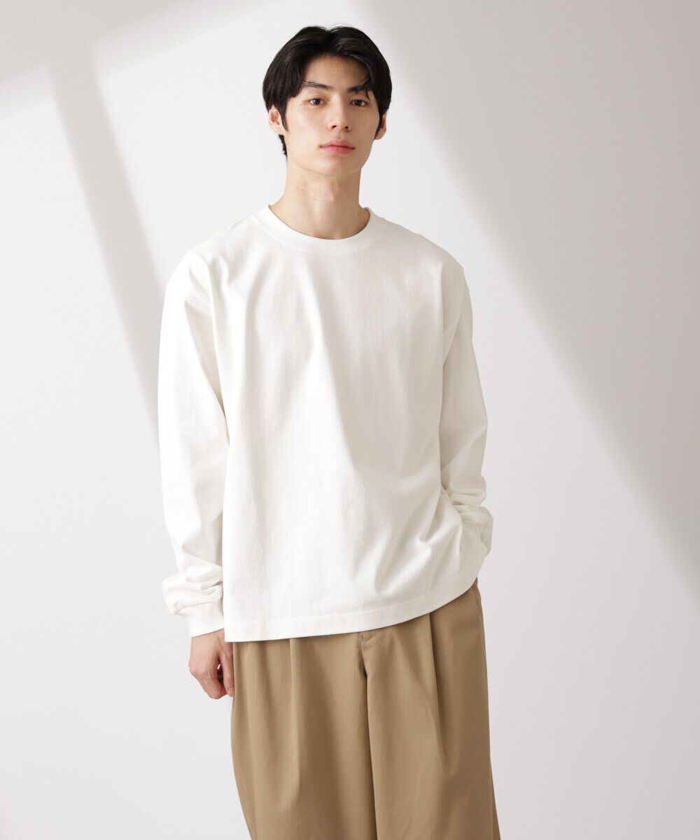 nano･universe「ヘビーオンスBigTシャツ 長袖」|Tシャツ・カットソー|