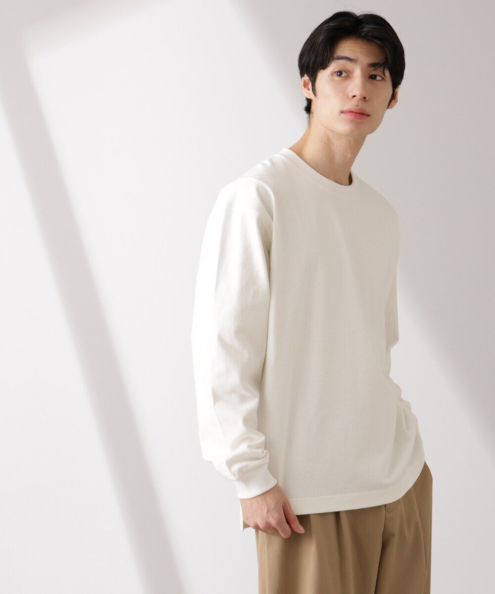 nano･universe「ヘビーオンスBigTシャツ 長袖」|Tシャツ・カットソー|