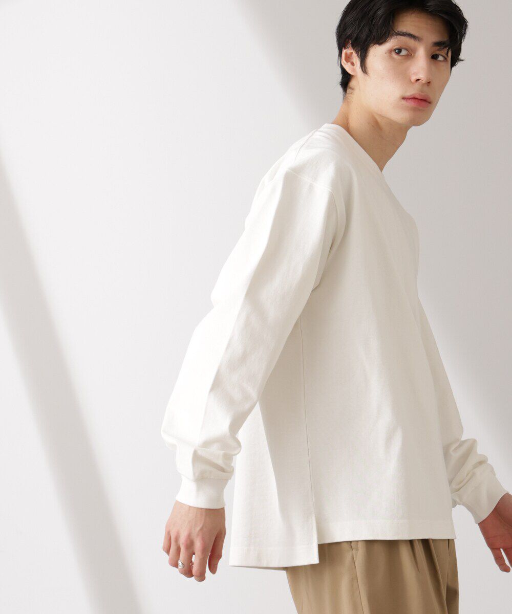 nano･universe「ヘビーオンスBigTシャツ 長袖」|Tシャツ・カットソー|