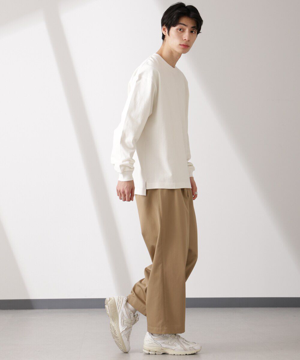 nano･universe「ヘビーオンスBigTシャツ 長袖」|Tシャツ・カットソー|