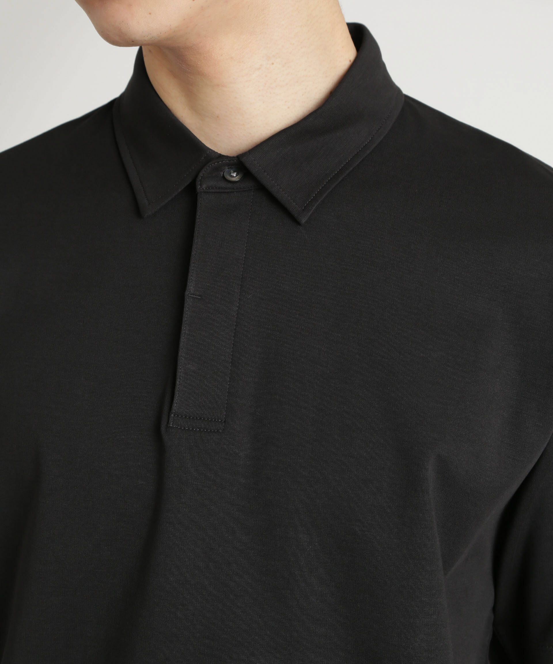 nano･universe「ダブルスムース比翼ポロ」|Tシャツ・カットソー|