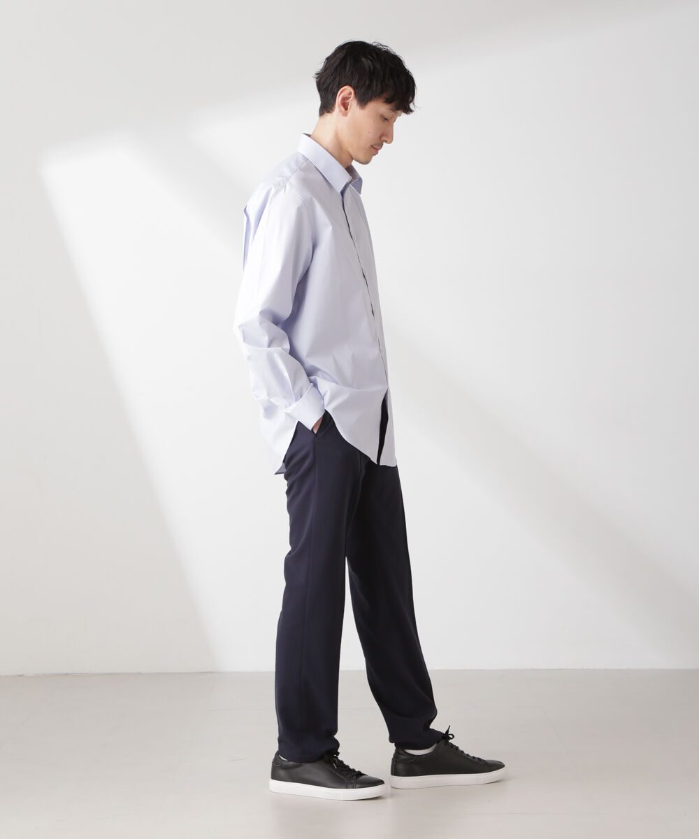 nano･universe「ESTENEIGE(R) レギュラーカラーシャツ 長袖/接触冷感」|シャツ・ブラウス|