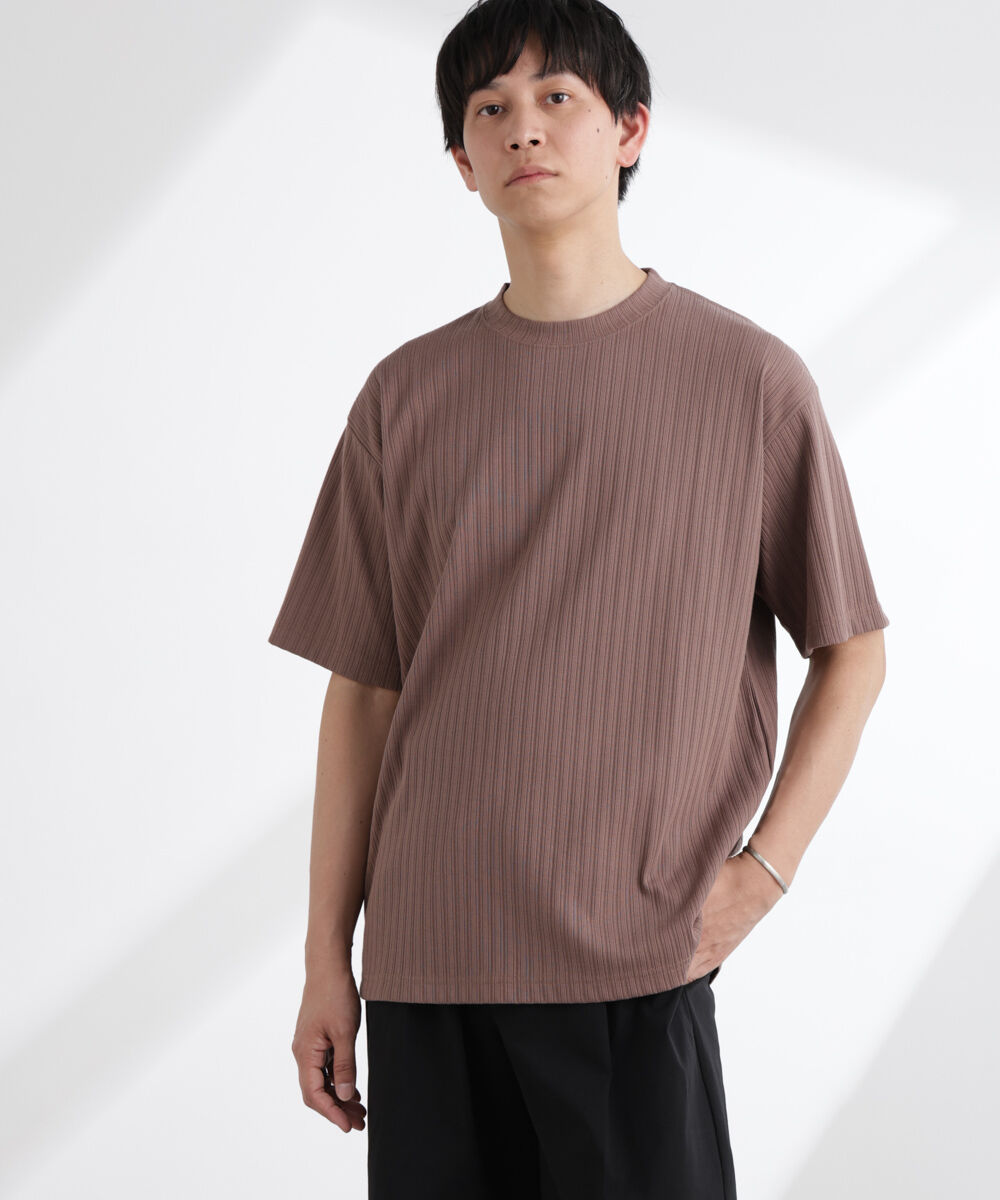 nano･universe「トタンテレコTシャツ 半袖」|Tシャツ・カットソー|モカ3