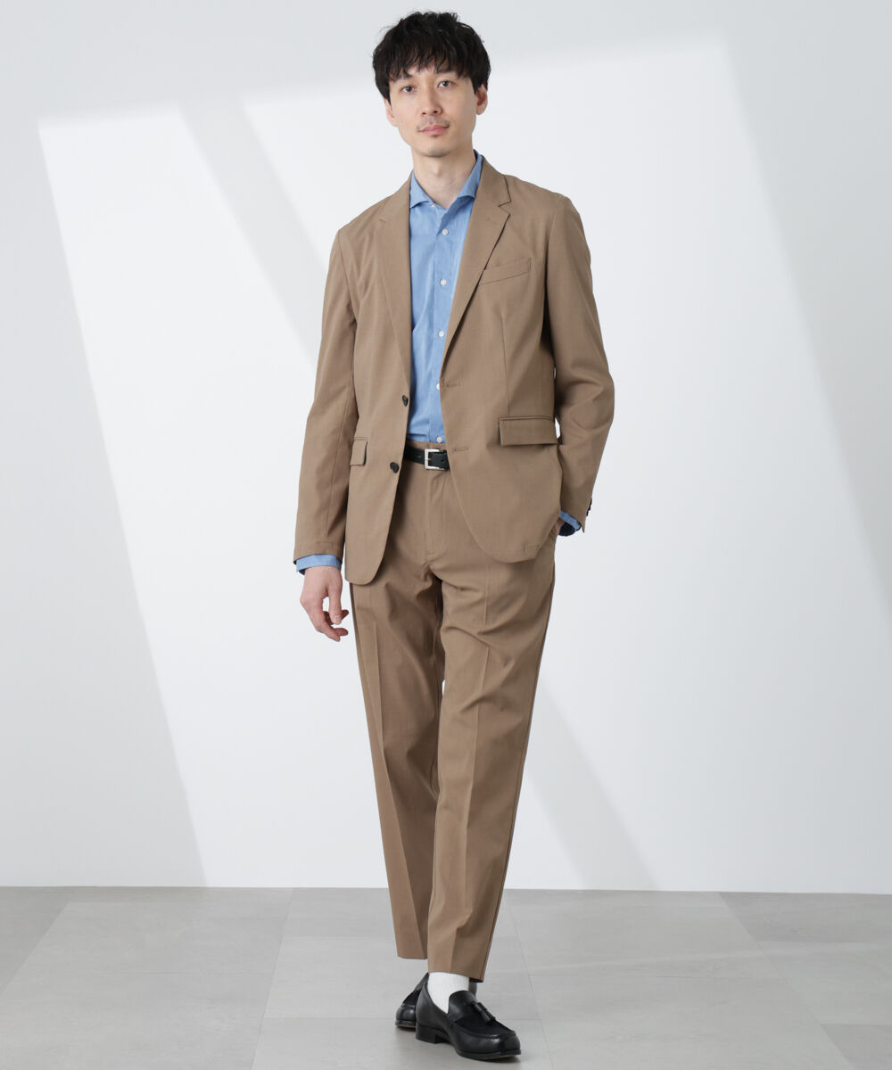 nano･universe「｢Damerino｣TEXBRID(R)&times;ECOBLUEトロストレッチセットアップ」|スーツ|