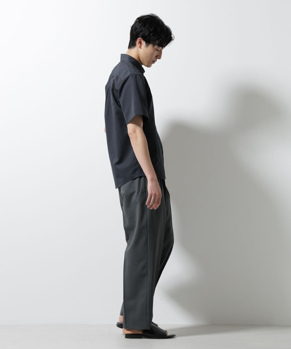 nano･universe「スタンダードレギュラーカラーシャツ/半袖」|シャツ・ブラウス|