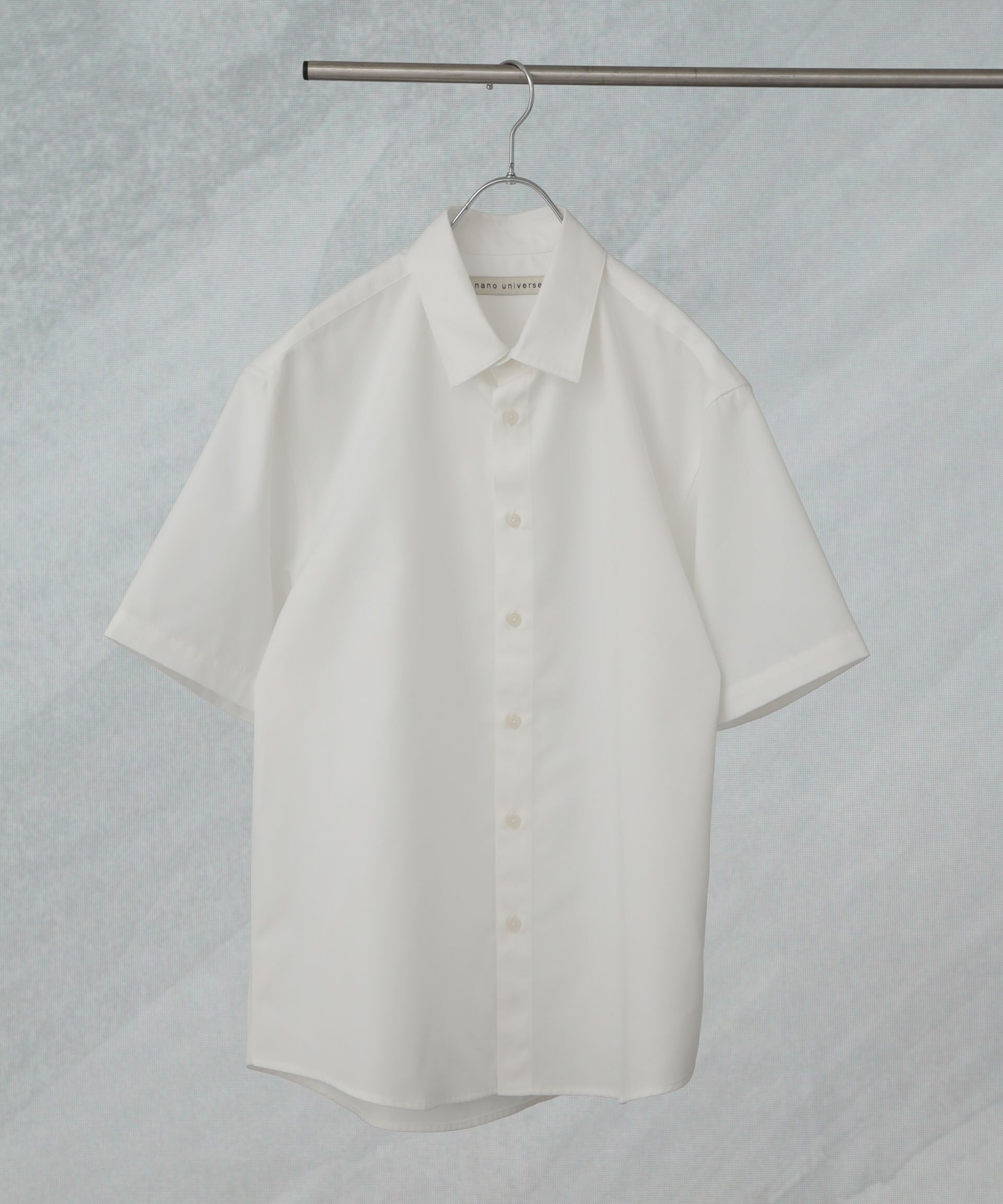nano･universe「スタンダードレギュラーカラーシャツ/半袖」|シャツ・ブラウス|