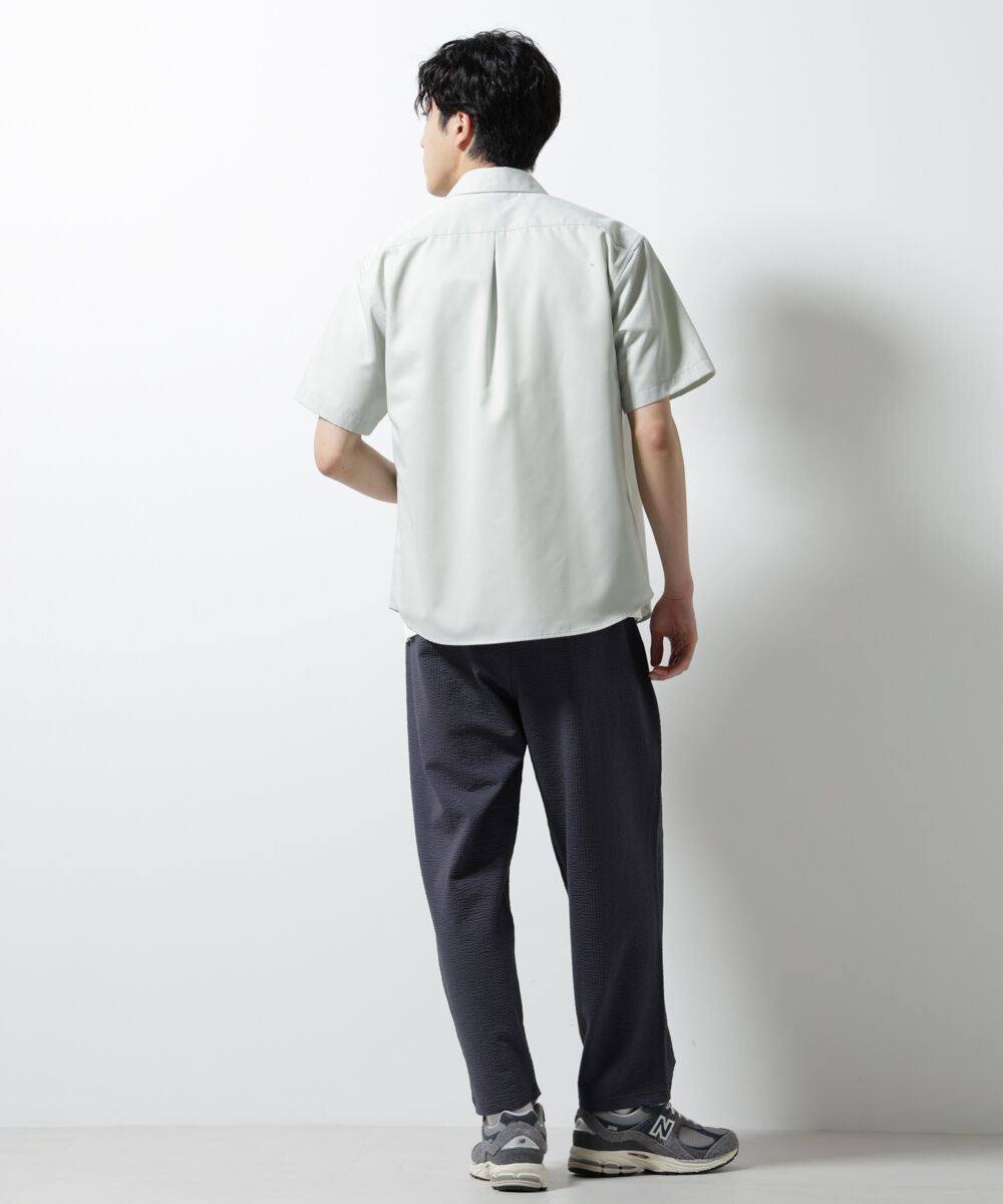 nano･universe「スタンダードレギュラーカラーシャツ/半袖」|シャツ・ブラウス|