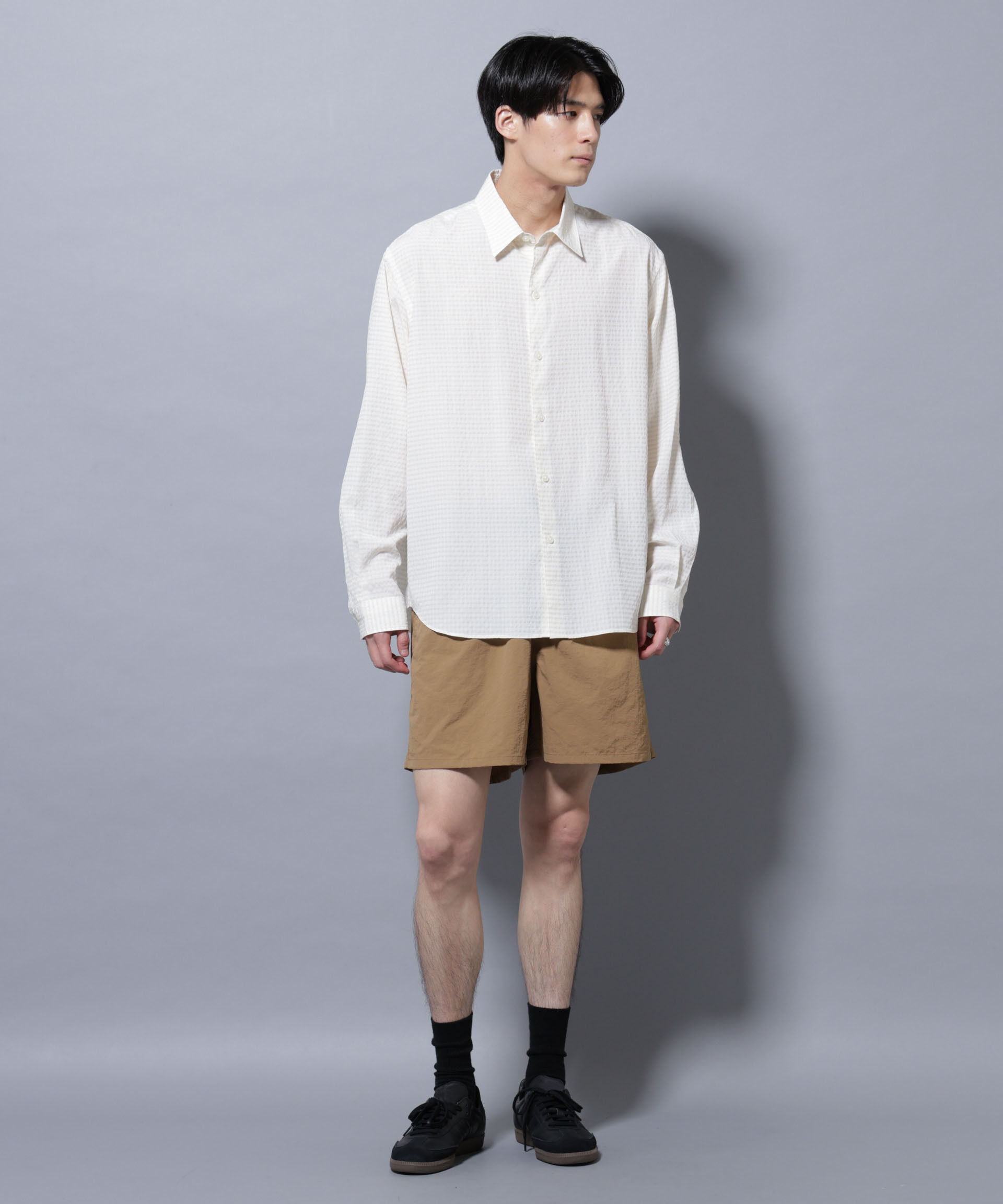 nano･universe「｢NJ/CLUB｣ ミッキーマウス/ナイロンショーツ」|チノ|