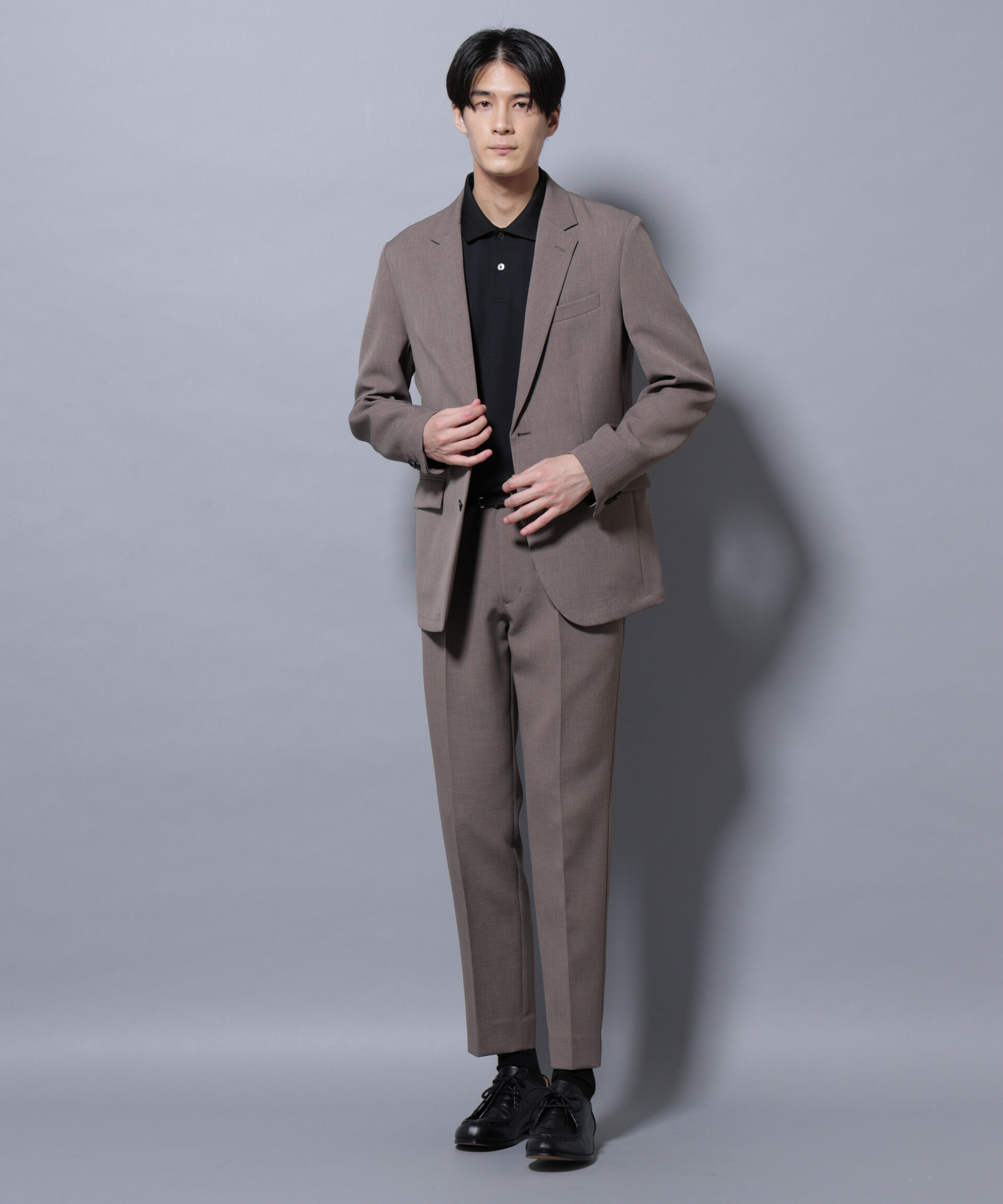 nano･universe「｢Damerino｣ReflaxR ダブルクロスウェザーセットアップ」|スーツ|