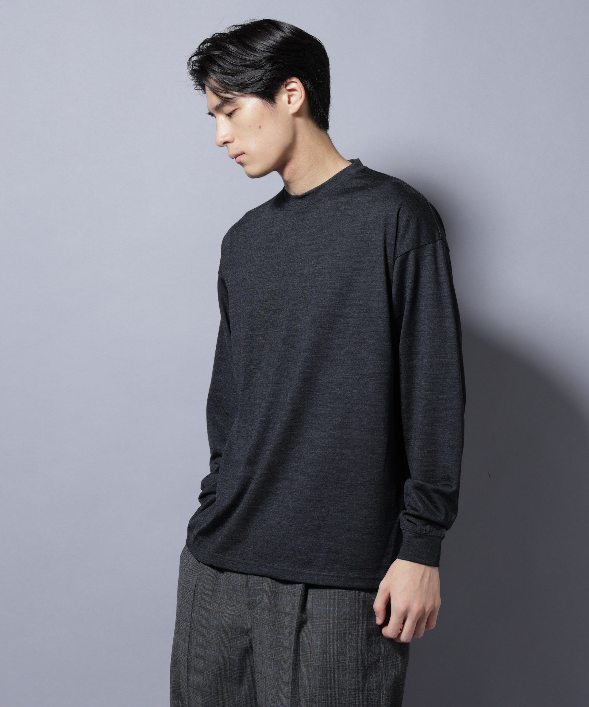 nano･universe「MIYATA&times;NANO JAPAN MADE 100%WOOL Tシャツ」|Tシャツ・カットソー|
