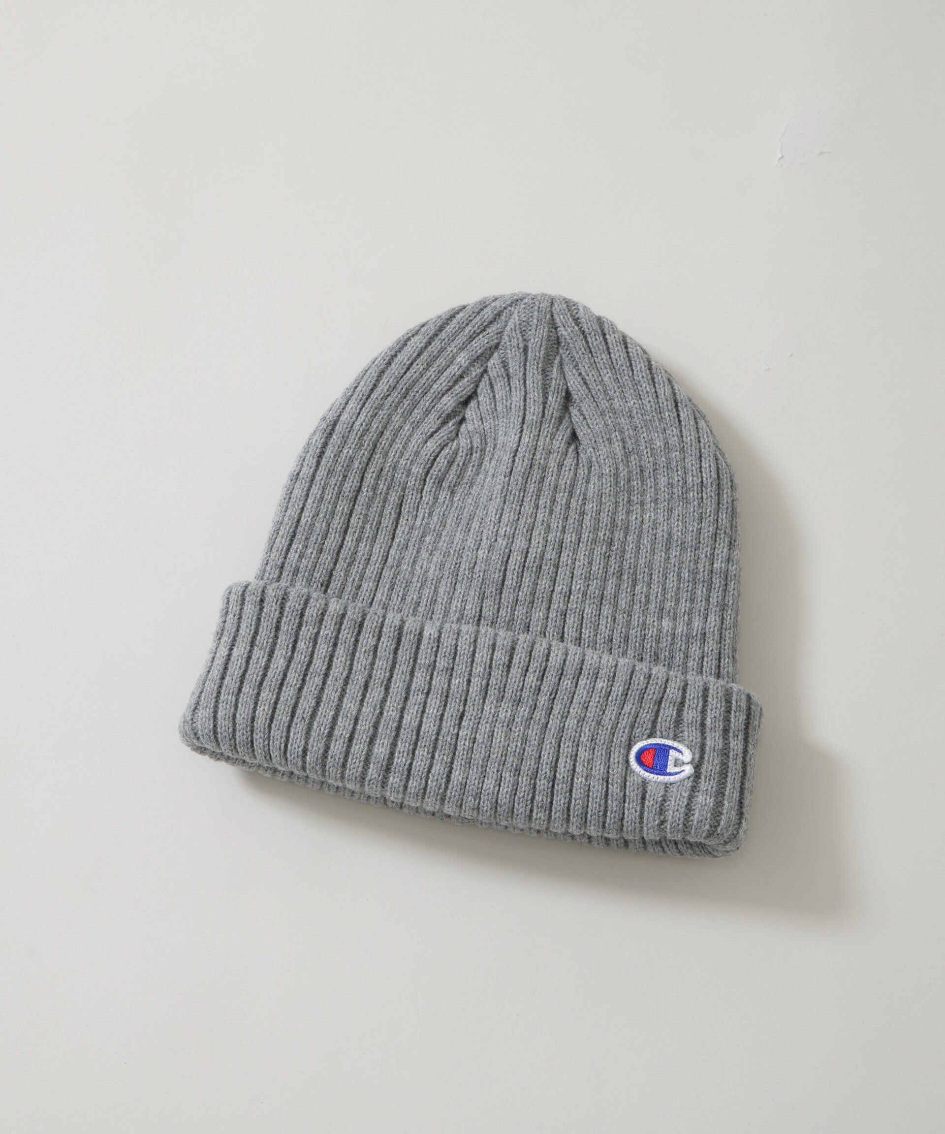 nano･universe「Champion/リブニットワッチ」|キャップ・キャスケット|グレー
