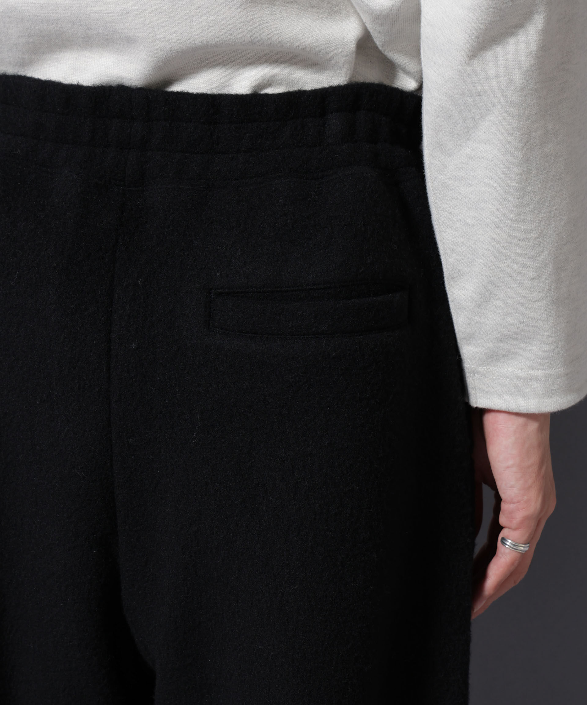 nano･universe「MIYATA&times;NANO JAPANMADE　ウールコットンイージーパンツ」|チノ|