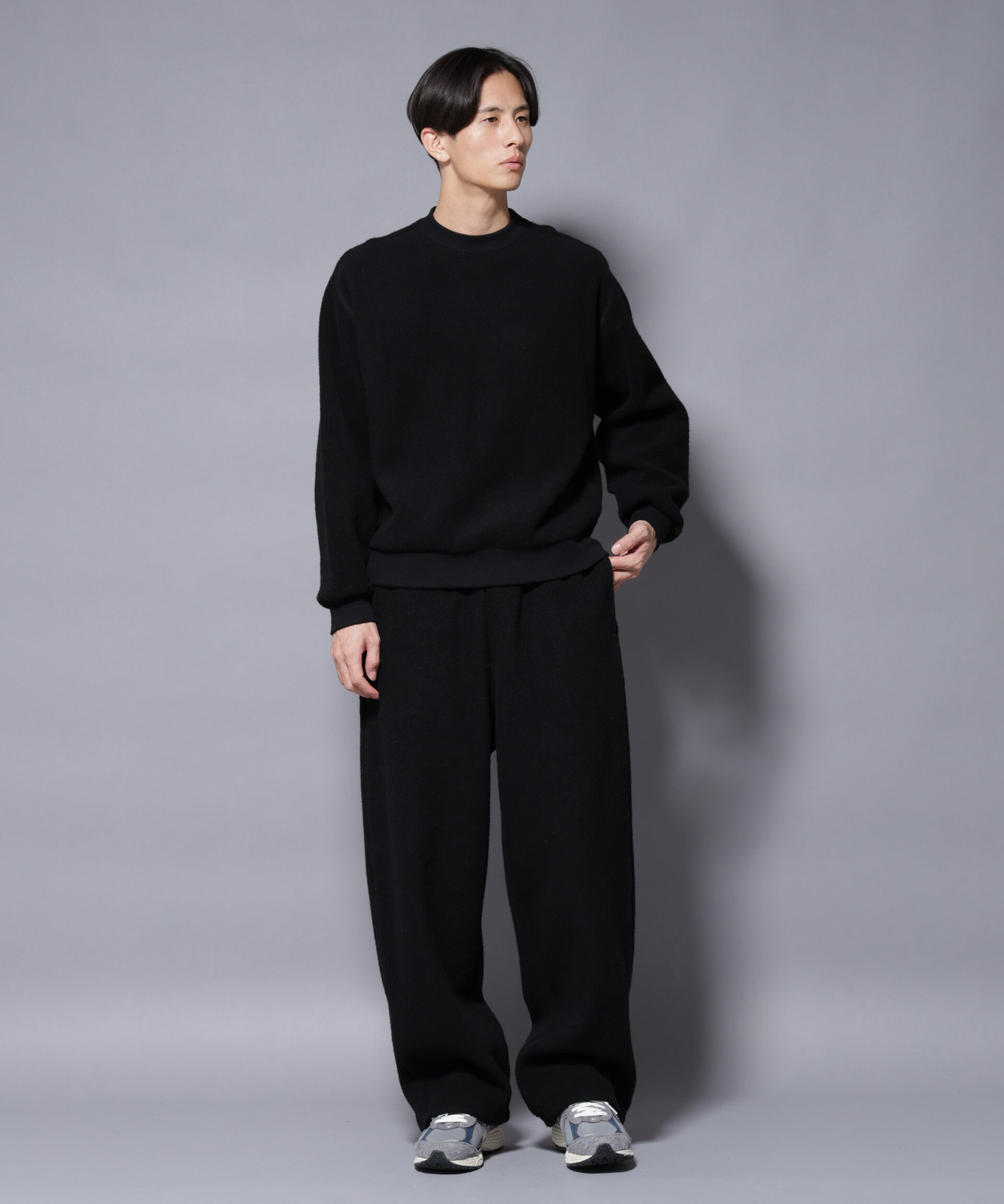 nano･universe「MIYATA&times;NANO JAPANMADE　ウールコットンイージーパンツ」|チノ|