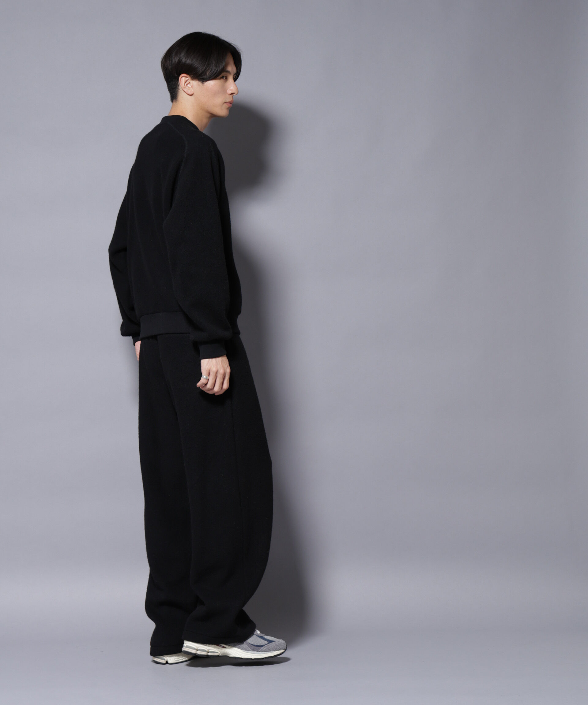 nano･universe「MIYATA&times;NANO JAPANMADE　ウールコットンイージーパンツ」|チノ|