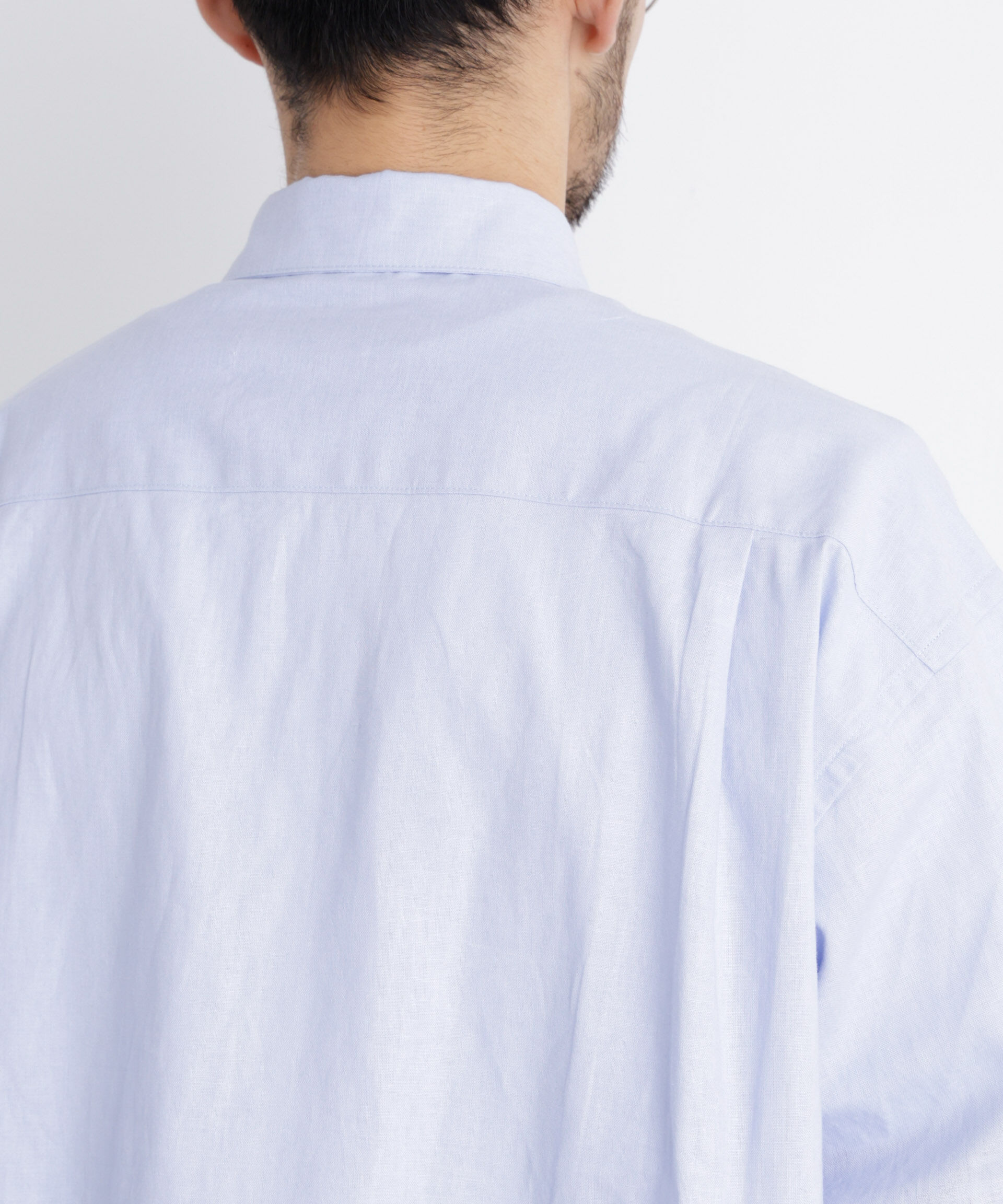 nano･universe「「FRENCH LINEN」リネンコットンレギュラーシャツ」|シャツ・ブラウス|