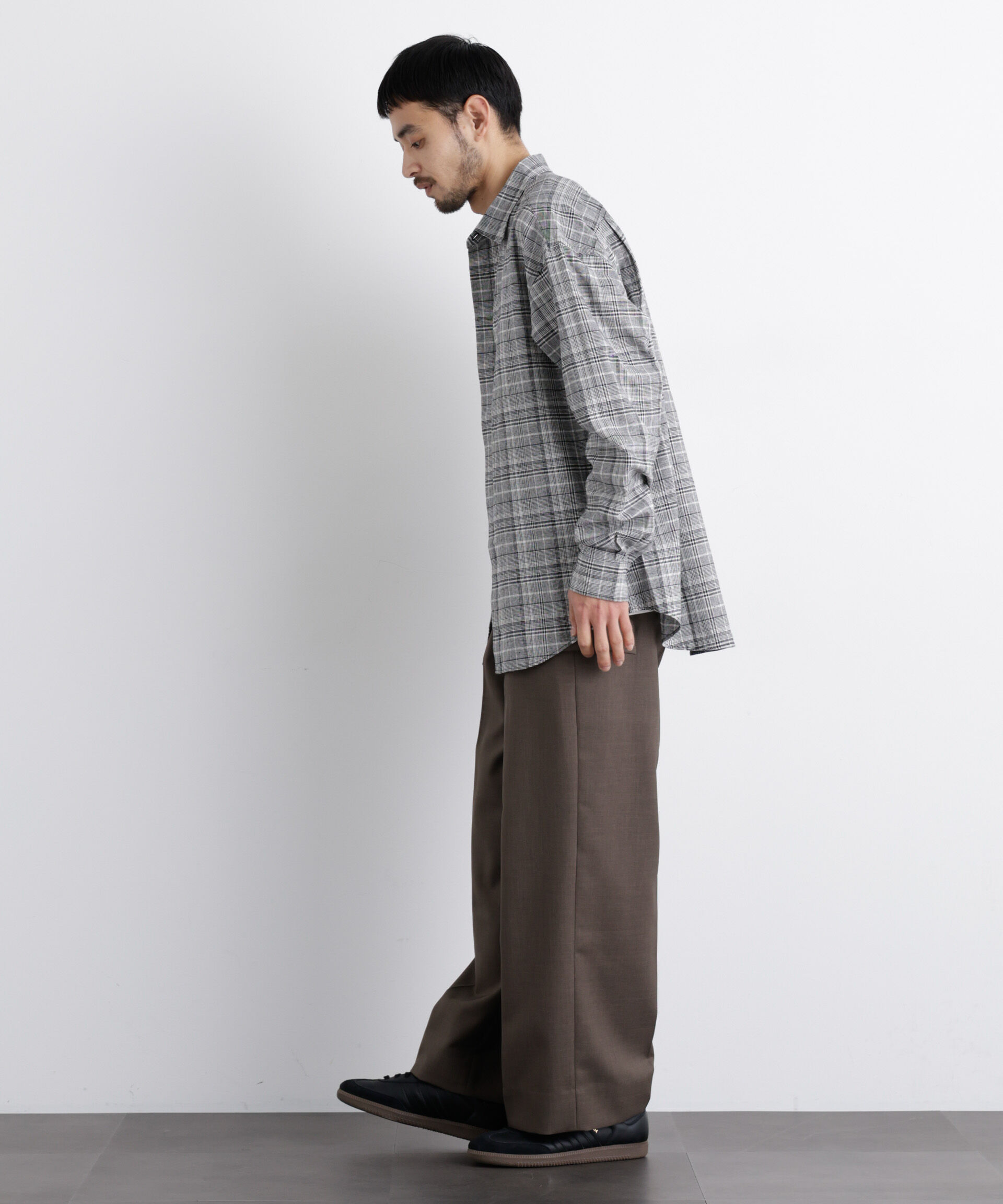 nano･universe「「FRENCH LINEN」リネンコットンレギュラーシャツ」|シャツ・ブラウス|