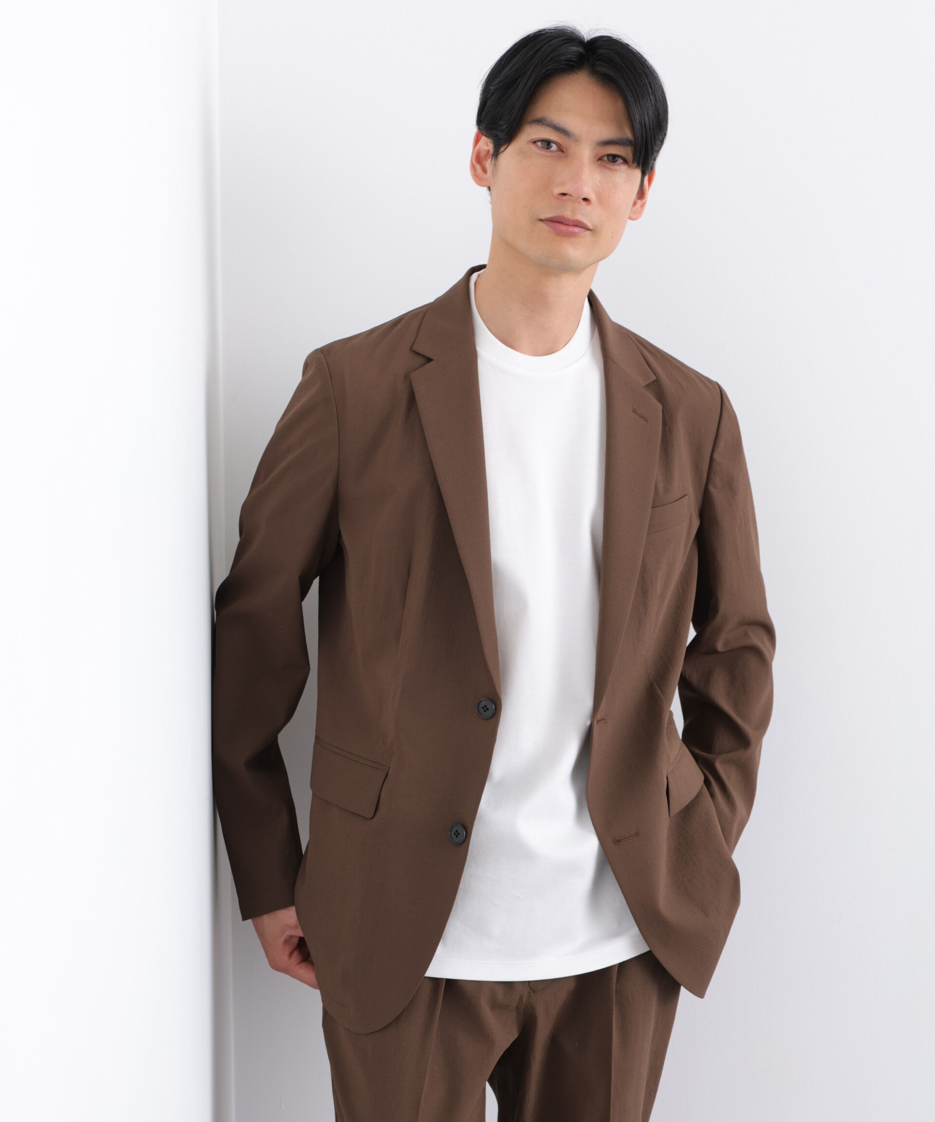 nano･universe「｢Damerino｣ BreezeCool(R) 軽量セットアップ/高通気・吸水速乾」|スーツ|