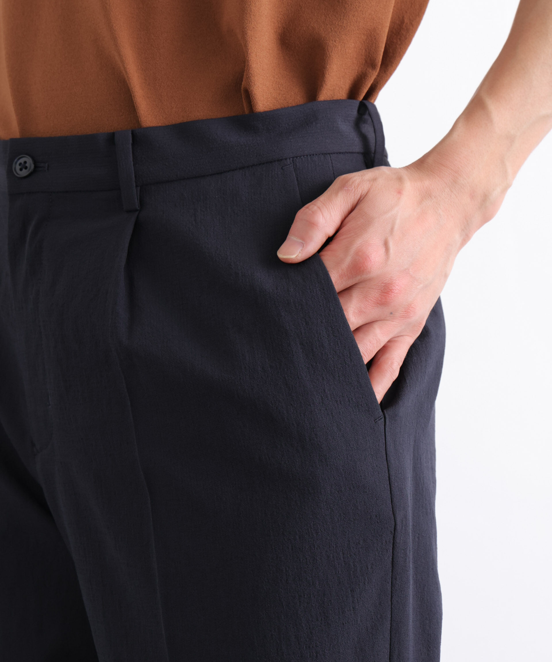 nano･universe「｢Damerino｣ BreezeCool(R) 軽量セットアップ/高通気・吸水速乾」|スーツ|