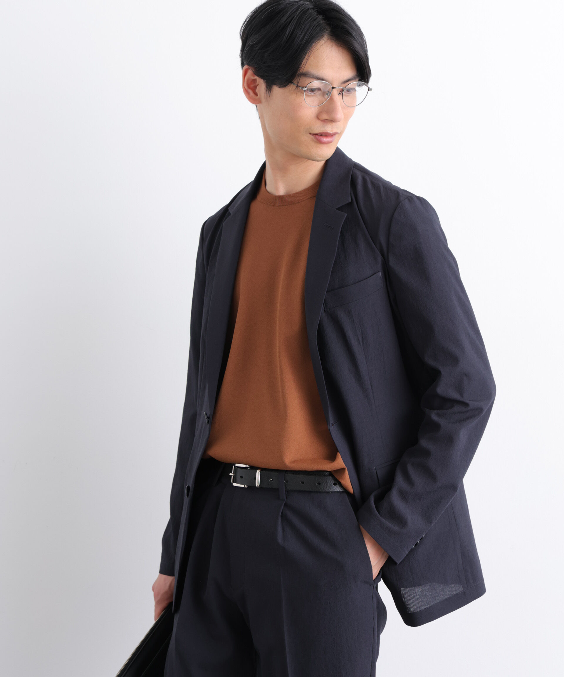 nano･universe「｢Damerino｣ BreezeCool(R) 軽量セットアップ/高通気・吸水速乾」|スーツ|