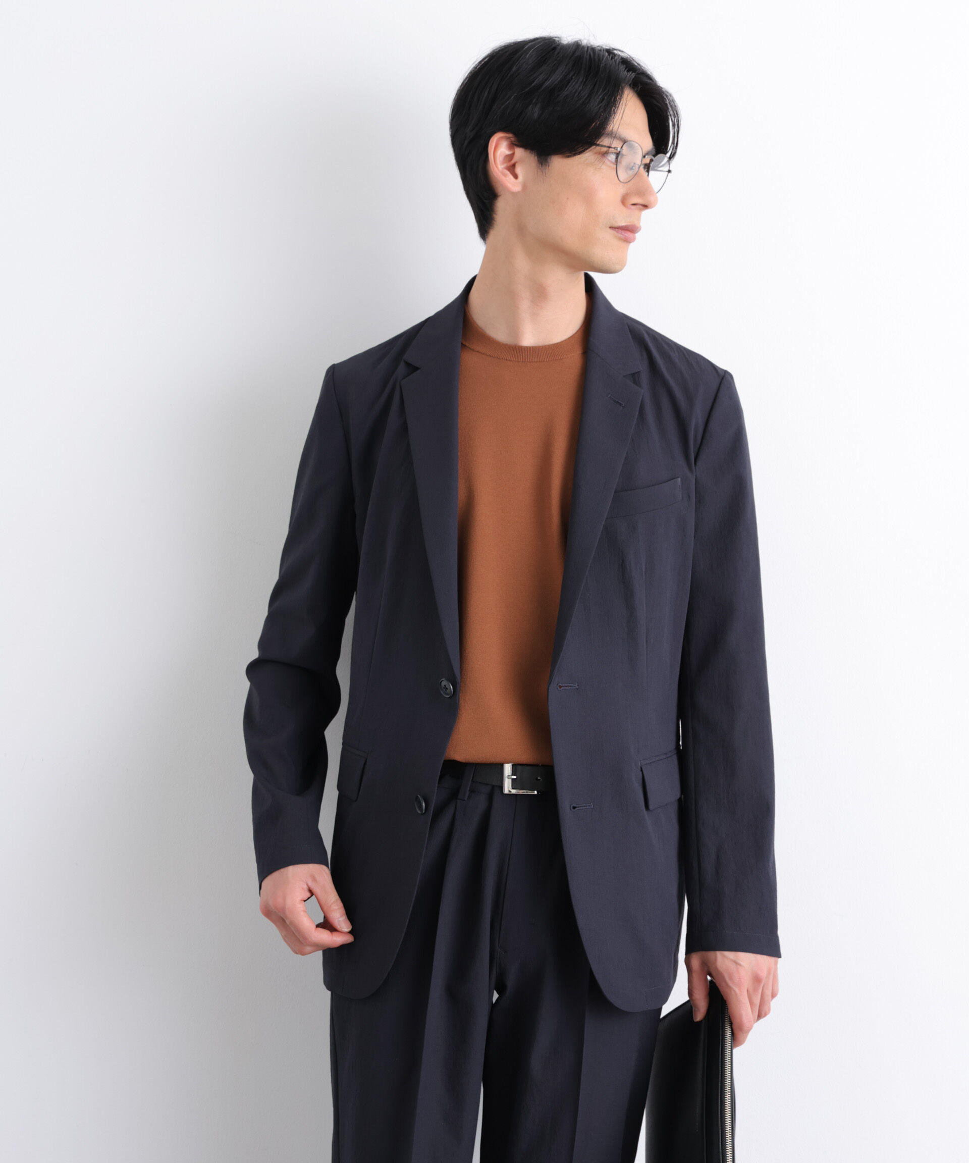 nano･universe「｢Damerino｣ BreezeCool(R) 軽量セットアップ/高通気・吸水速乾」|スーツ|