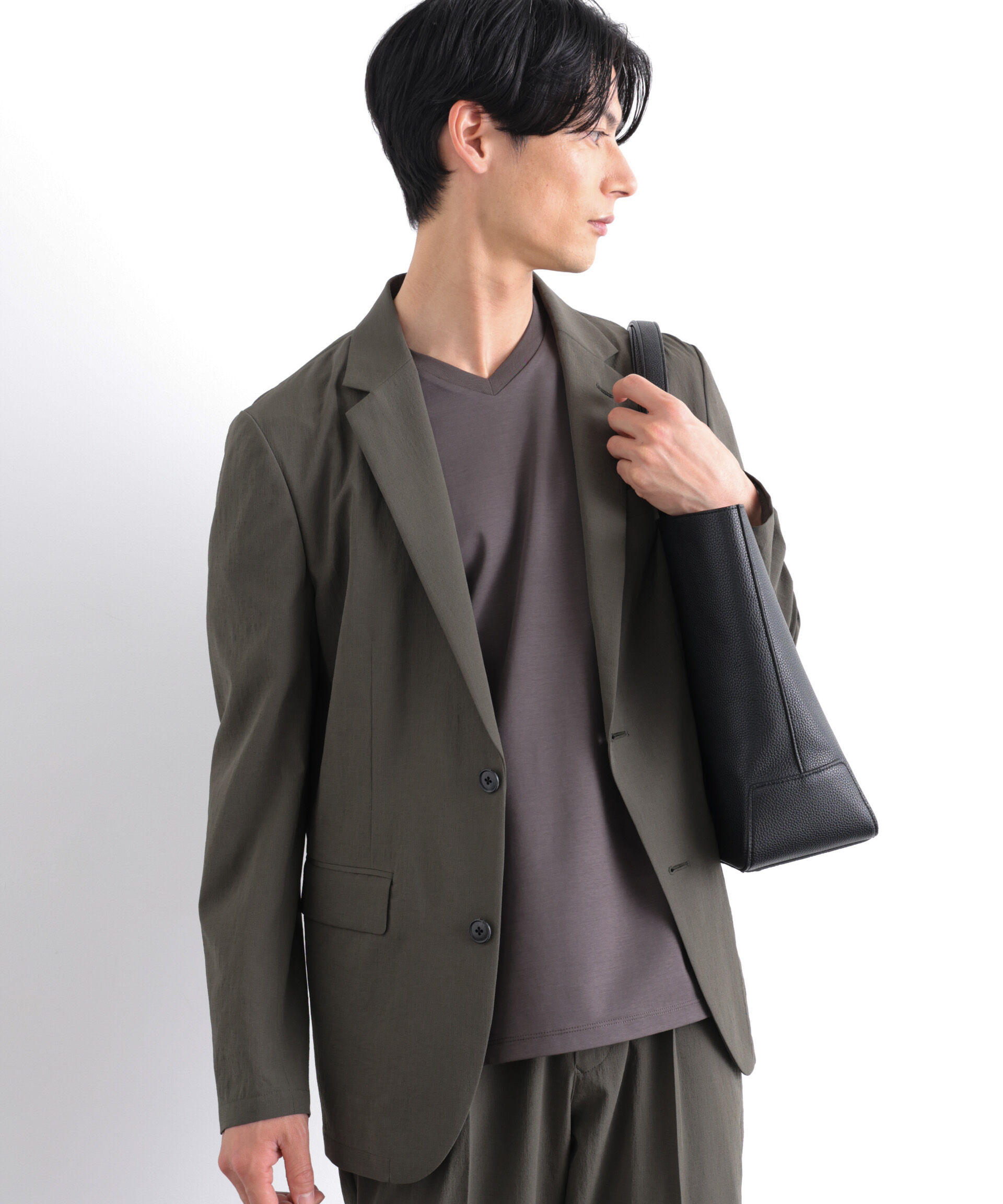 nano･universe「｢Damerino｣ BreezeCool(R) 軽量セットアップ/高通気・吸水速乾」|スーツ|